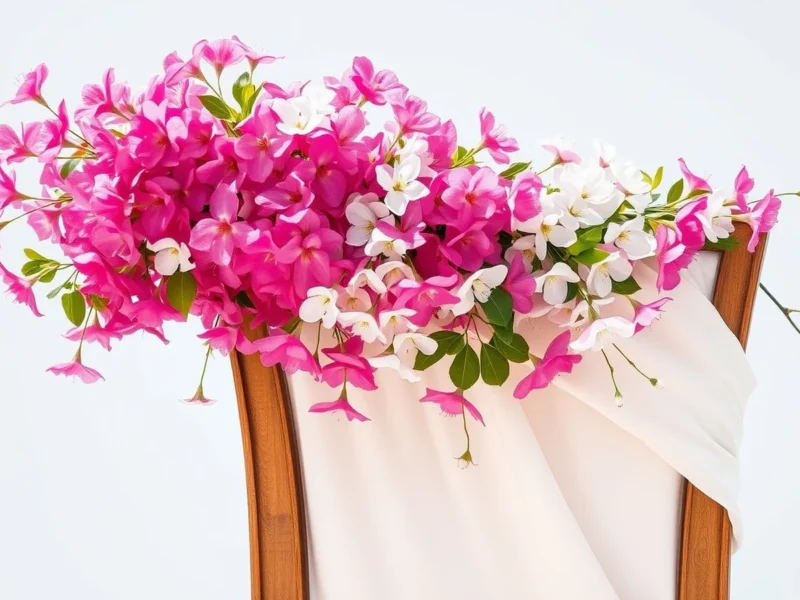 Wedding decor for a March 2027 wedding, for the March 2027 marriage dates guide